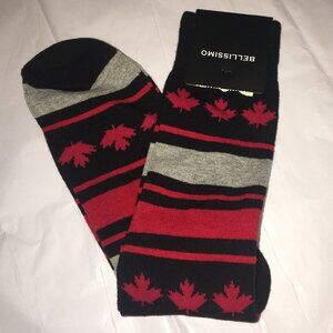NWT Bellissimo Socks Canadian